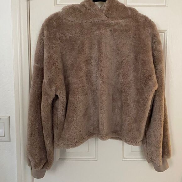 express fuzzy hoodie - Picture 1 of 4